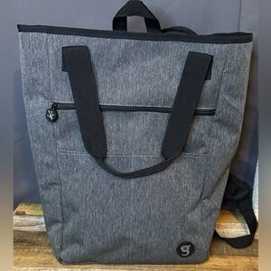 Geckobrands Inspire 2.0 Tote Backpack Dark Gray Padded